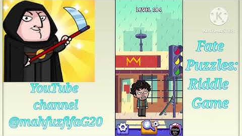 Fate puzzle level 184 🎮🌀🎮 Brain Riddle Game | walkthrough, Android, offline gameplay || @MahfuzFIFA