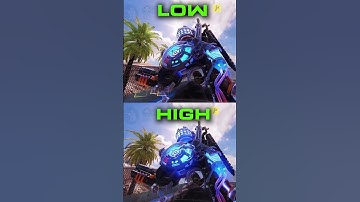 CODM Nuke - Low VS High Graphics!