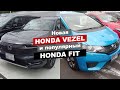 Обзор нового HONDA VEZEL и самой продаваемый HONDA FIT с аукционов Японии в Россию