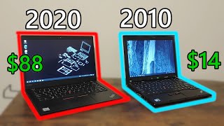 How have small business ThinkPads changed over a decade? ThinkPad X13 and X201 comparison.