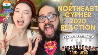 Indian-Chinese Couple LOVES Northeast Indian Rap | NORTHEAST CYPHER 2020 REACTION | Chindian Couple