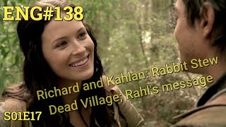 (ENG) Richard and Kahlan: Rabbit Stew; Rahl's message - LotS |S01E17 #138| #SAVEOURSEEKER