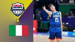 Austin Reaves Highlights Team Usa Vs Italy 2023 Fiba World Cup