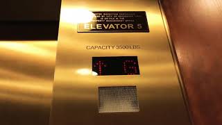 Dover Traction elevator @ Bausch & Lomb Plaza  Rochester, NY