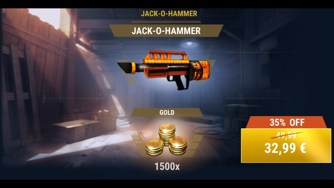 DEAD TRIGGER 2 NEW WEAPON JACK-O-HAMMER COMPACT GAMEPLAY HIGHLIGHTS 