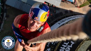 Fastest rope climb - Guinness World Records