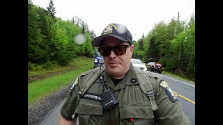 Car Accident, Long Lake, NY, 5- 27- 22, New York State Police body camera footage redacted.