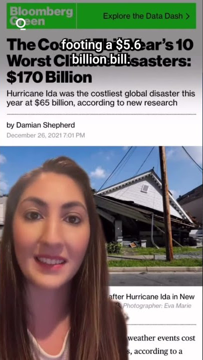Top 10 Most Destructive Weather Events of 2021 #Shorts
