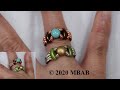 Candy Land Ring Handmade Jewelry by Mariel