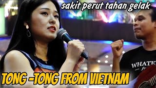 Gelak Dengar Bob Sebut Nama dia||Ratu Cantik Tong Tong From China.Tq Pujian Dari Tong Tong..