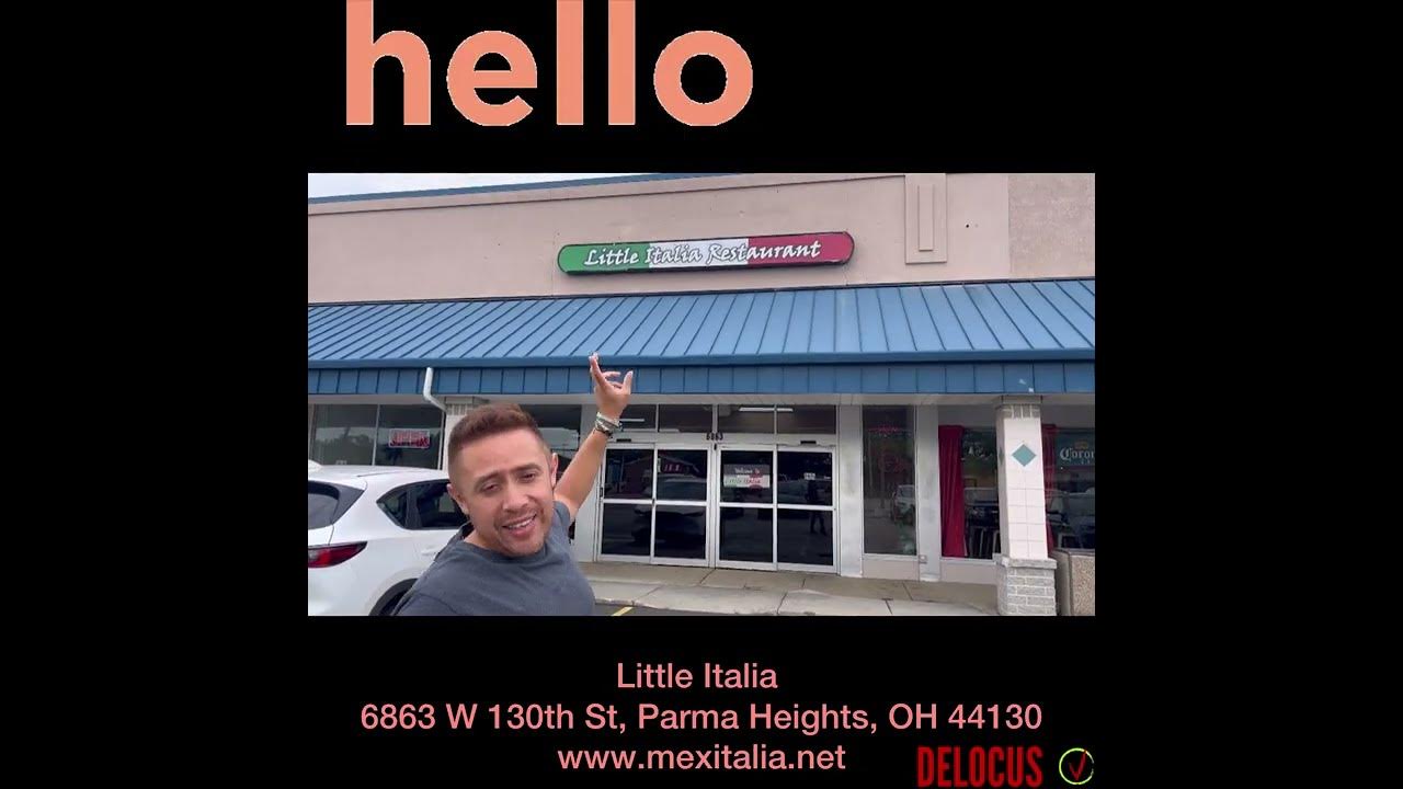 amazing foodie experience at Little Italia Restaurant in Parma Hts