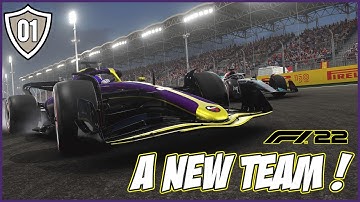 F1 22 MY TEAM CAREER PART 1: A Brand New F1 Team, Hiring a NEW Team mate & Sorting the Finances !