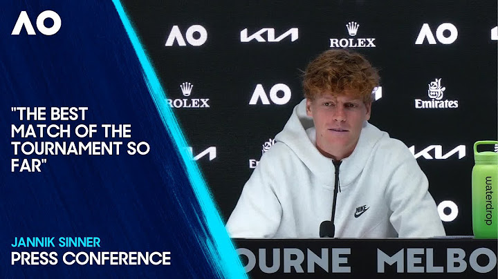 Jannik Sinner Press Conference | Australian Open 2025 Quarterfinal