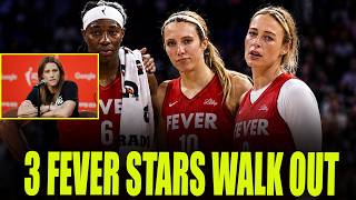 Indiana Fever CHAOS: 3 Players Reportedly WALK OUT After Caitlin Clark Suspension Rumors!