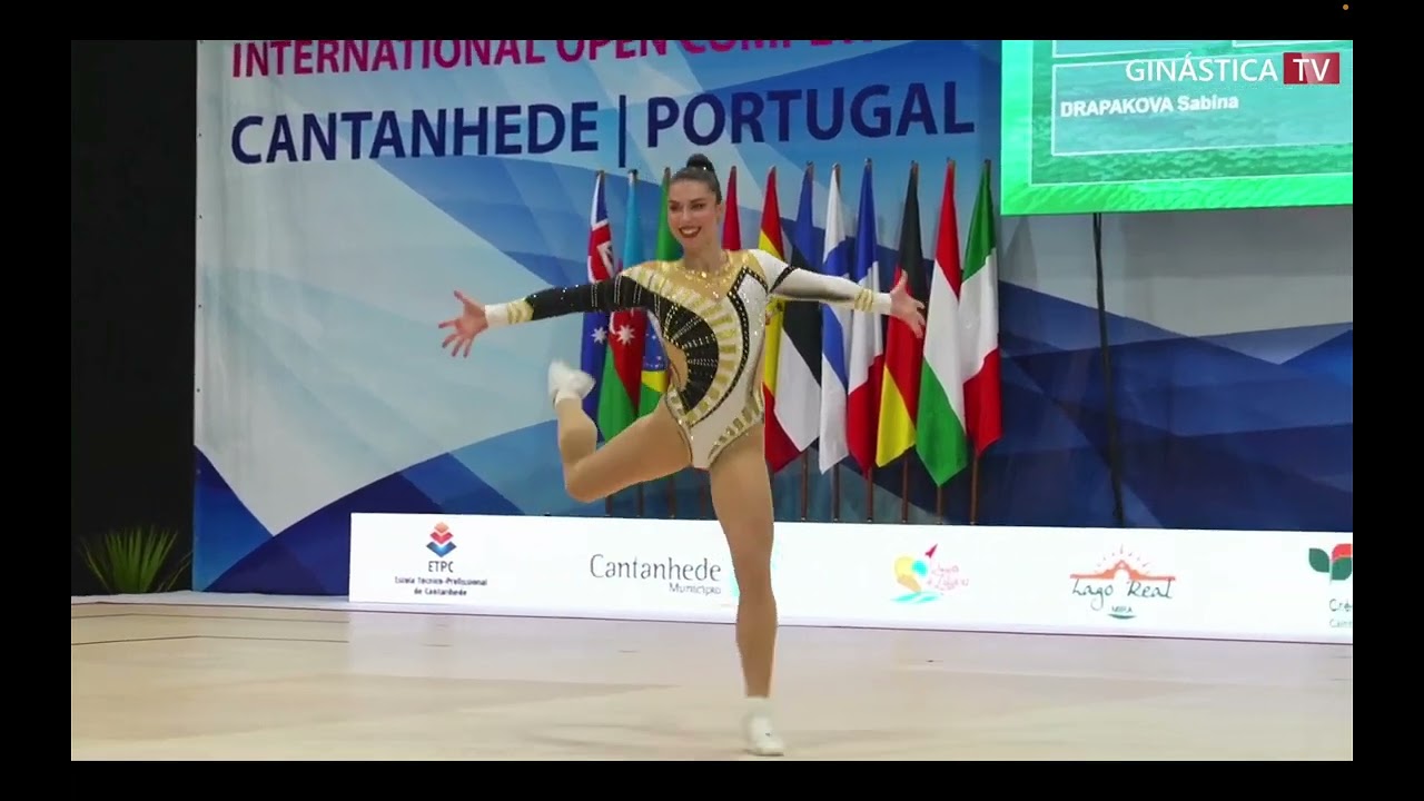 DRAPAKOVA Sabina (CZE 2) - 2024 AEROBICS WORLD CUP, CANTANHEDE - Individual Women Qualifications IW