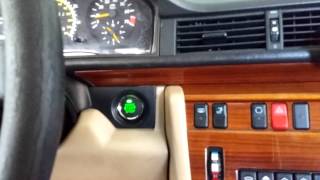 Push button start with auto lock install in 1995 e320 (W124)