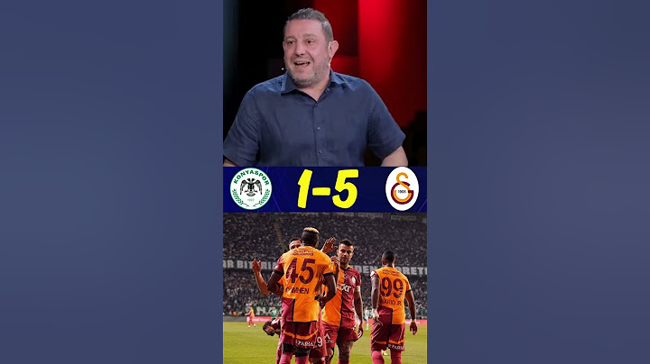 Konyaspor 1-5 Galatasaray Maç Sonu Yorumu Nihat Kahveci #shots