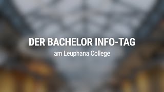 Der Bachelor Info Tag am Leuphana College