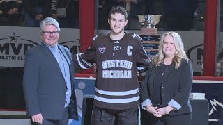 Jason Polin on track to break Western Michigan's hat trick record