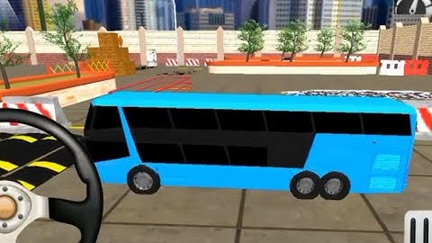 Modern Bus Drive Parking 3D #1 | Parking Games | Android Bus Parking Games