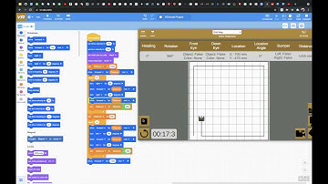 VEXcode VR Grid Map Spiral Level 3