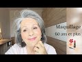 Maquillage peau mature  60 ans et plus 