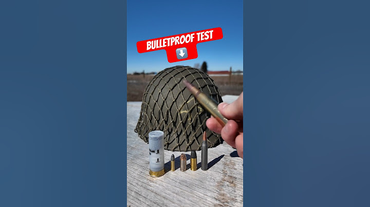 Belgian M1 Helmet BULLETPROOF? *test* #civtac #gun #fullautofriday