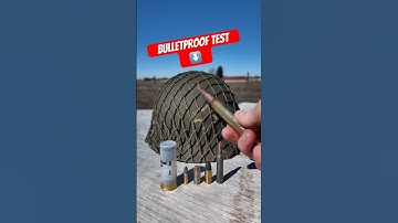 Belgian M1 Helmet BULLETPROOF? *test* #civtac #gun #fullautofriday