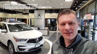 2021 Acura RDX with the technology Package Review of features added in the Technology package