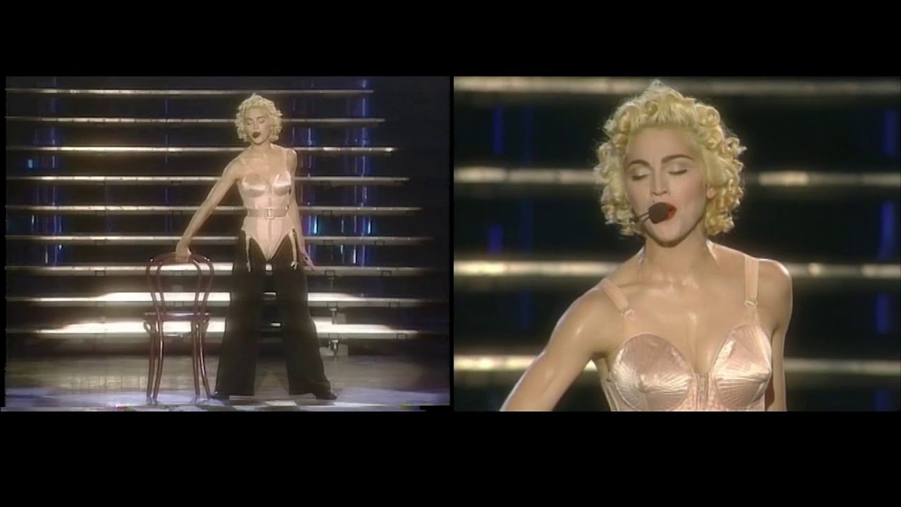 Madonna Blonde Ambition concert - two versions in one! Edited by