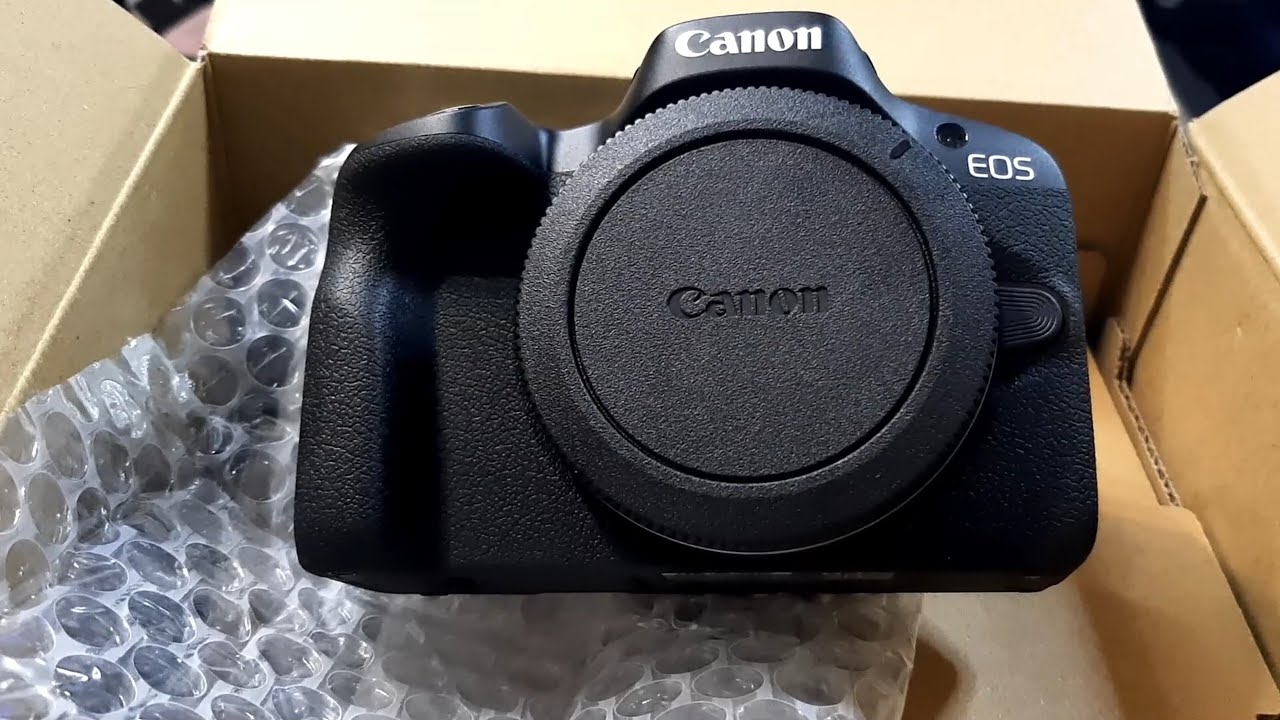 Unboxing My New Camera For The Channel (Canon EOS R50) - YouTube