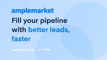 Fill your pipeline with qualified leads using AI-powered intent data | Amplemarket