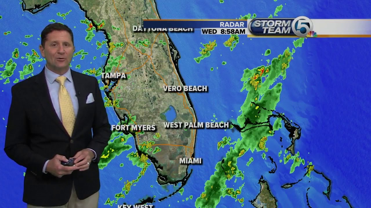 west palm beach airport car rental Wednesday midmorning forecast