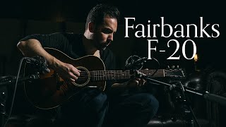 Fairbanks F-20, Brazilian Rosewood & Adirondack Spruce | Carl Miner