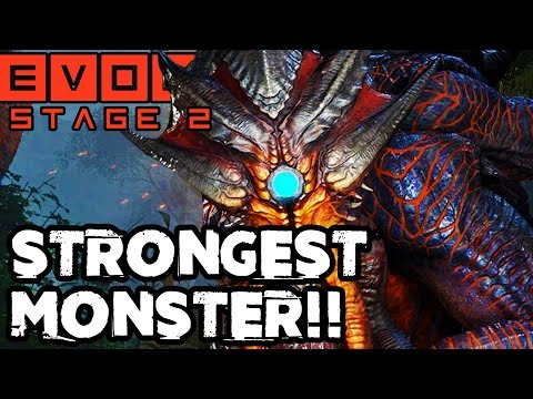 THE STRONGEST MONSTER?! ELDER KRAKEN STAGE TWO!! Evolve Gameplay Walkthrough (PC 1080p 60fps)
