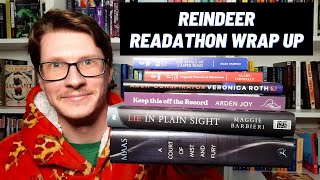 Reindeer Readathon Wrap Up || December Wrap Up