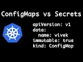 Kubernetes ConfigMap and Secrets resources, examples, types and how to use them in Pod