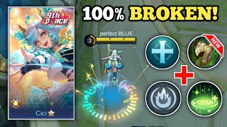 Nerfed Cici 100% Broken Build And Emblem No Cooldown Cici Best Build 2025 -Mlbb