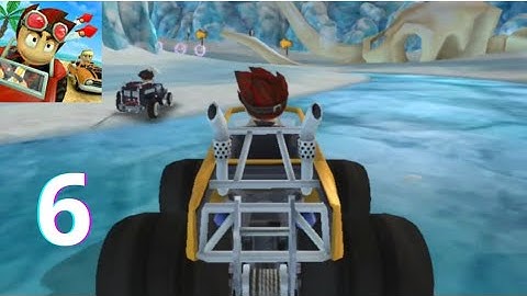 Beach Buggy Racing - Gameplay Walkthrough Part 6 - Sunshine Sprint : Level [6-10] (iOS, Android)