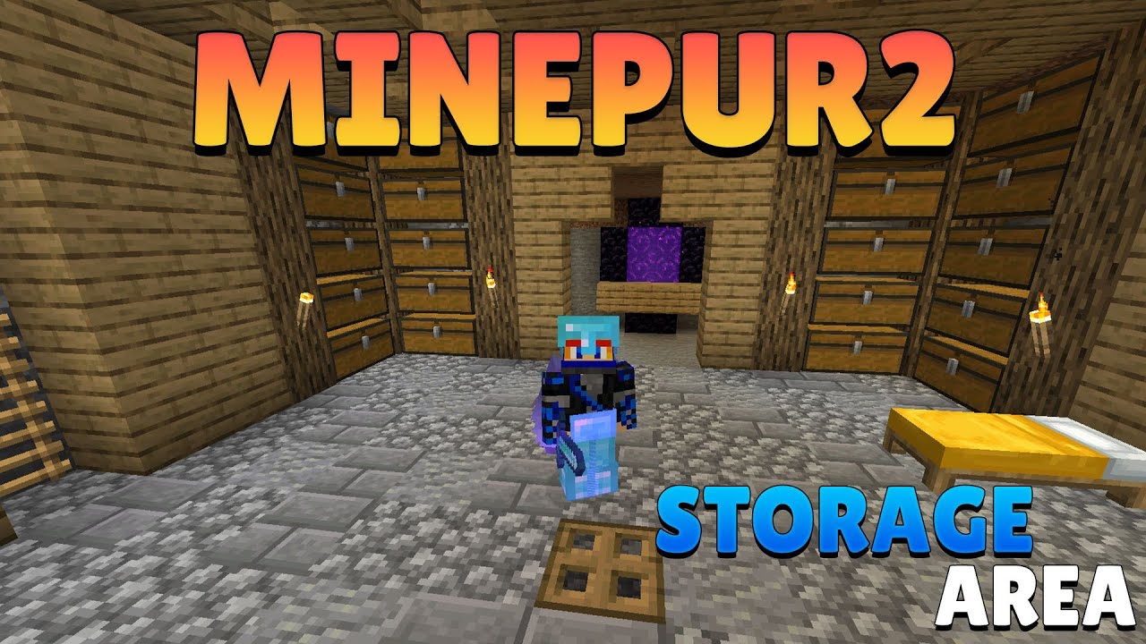 [Hindi] Minepur 2 Survival | Building Storage Room!