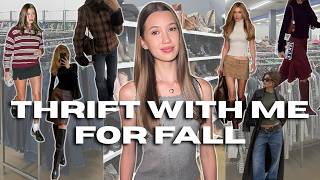 thrift with me for fall 🧸🍂 pinterest inspired!!