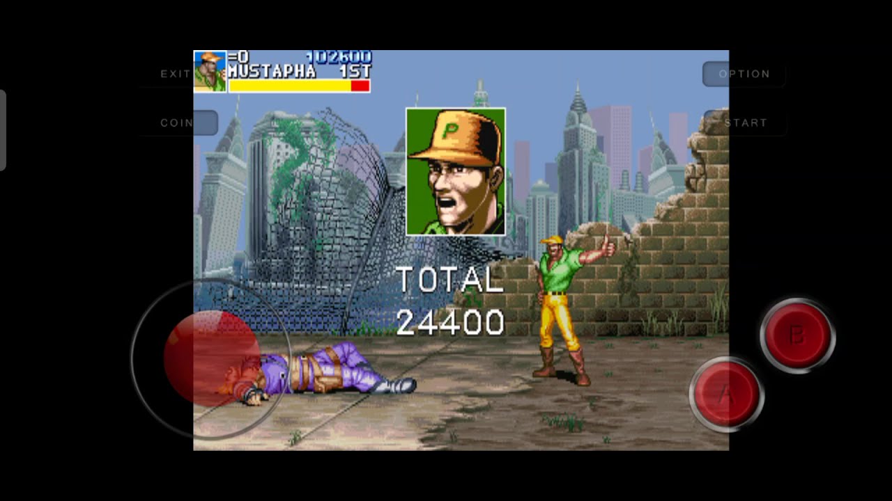 CADILLACS AND DINOSAURS MUSTAPHA Arcade Longplay Android Phone YouTube