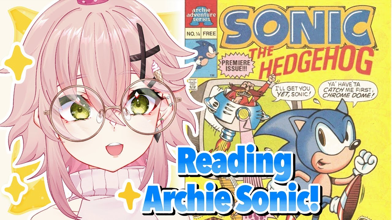 【Comic Reading】 First time reading Archie Sonic!!