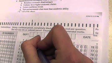 PSA video Standardized Testing