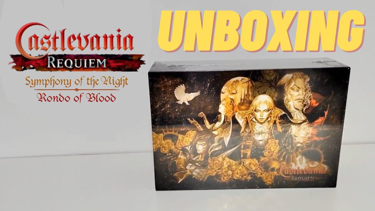 RARE¤¤ CASTLEVANIA REQUIEM - NEUF - Limited Run - PS4 - Cartes 047 Et