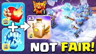 Th18 Attack Strategy Destroy Legend 1 Rank! Unstoppable Thrower Attack Strategy