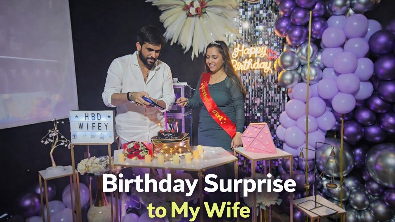 Romantic Birthday Surprise for My Wife 💖 Unforgettable Night