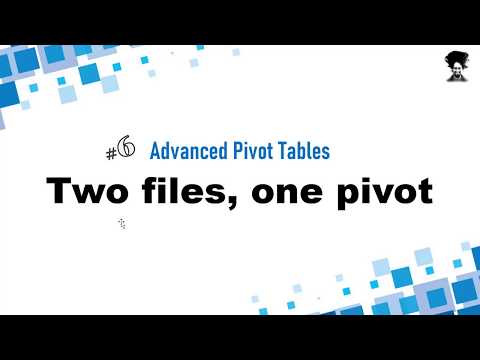 Advanced Pivot Table Tricks #6 - One pivot from multiple files