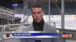 Firebirds flat in 3-0 defeat to Eagles in Game 1 of Pacific Division Finals