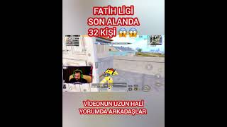 Fatih Ligi Son Alanda 32 Kişi - Mezarcı - Pubg Mobile